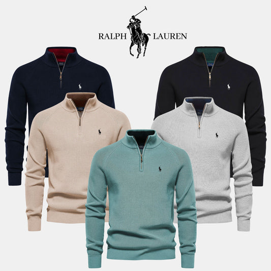 R&L Zip-Neck Sweater (CLEARANCE)