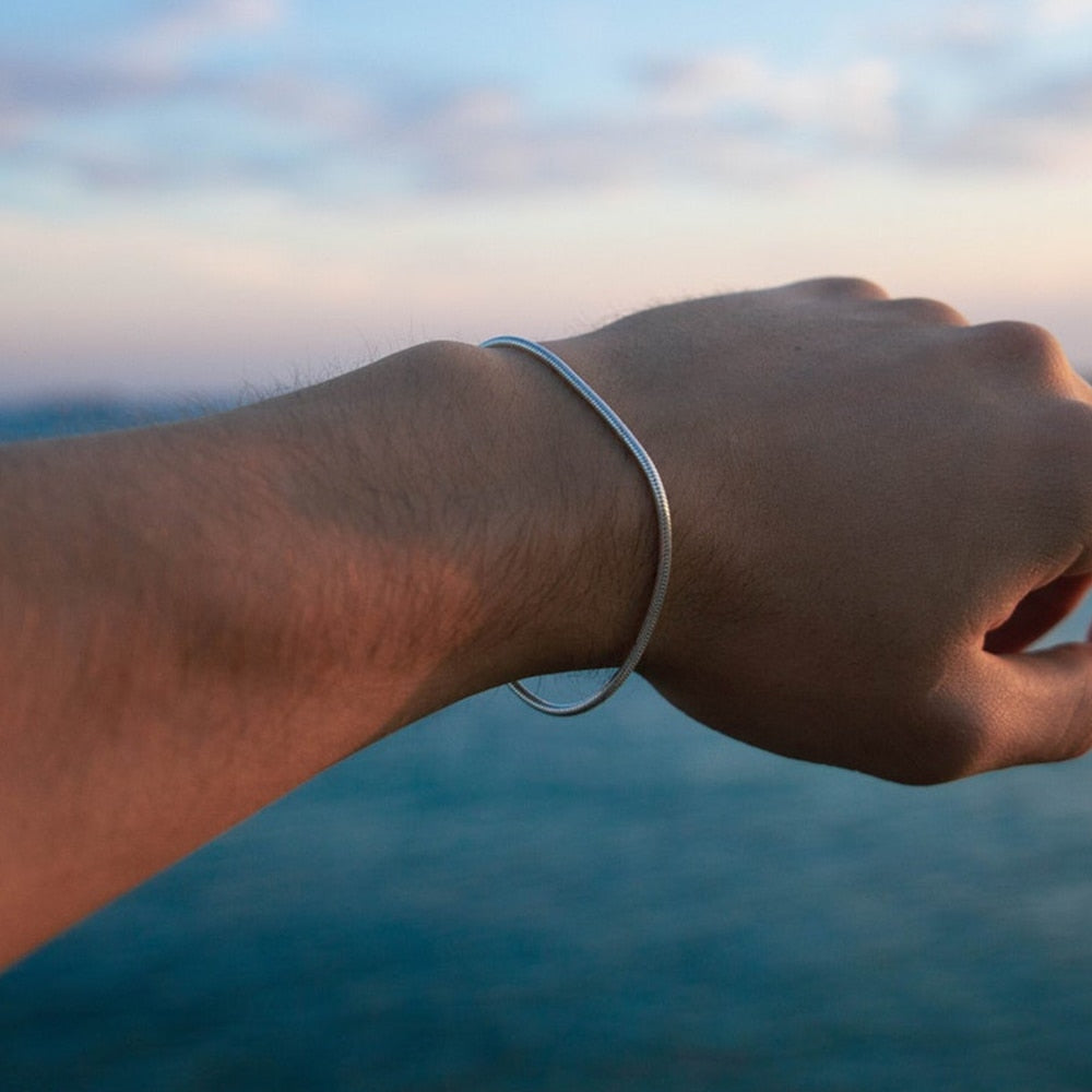 Romano Sleek Chain Bracelet